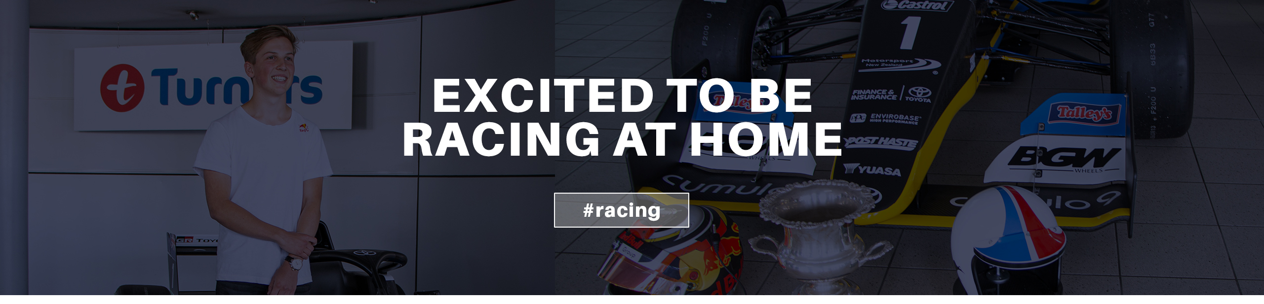 Excited to be racing at home 