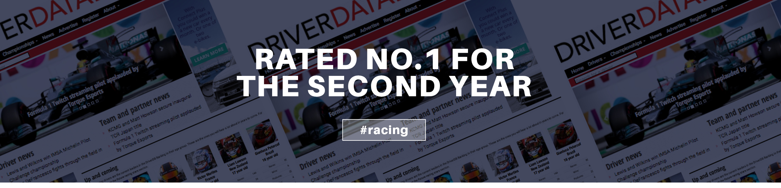 Rated No.1 for the second year DriverDatabase