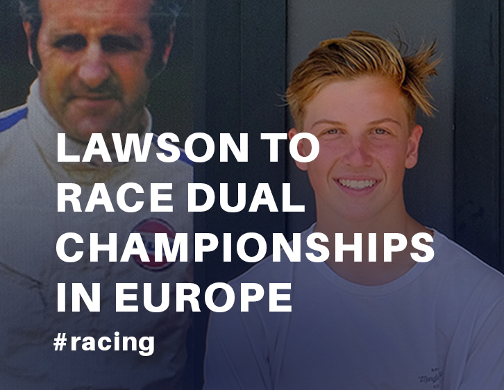 Lawson to race dual championships in Europe