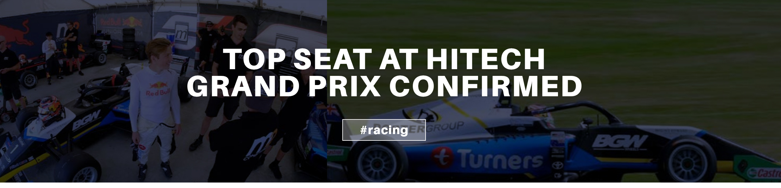 Top seat at Hitech Grand Prix confirmed!